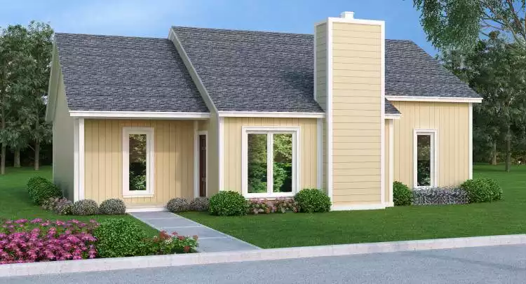 image of bungalow house plan 3032